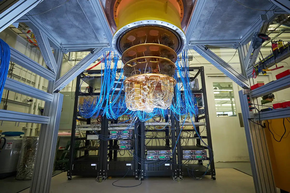 Quantum computer setup